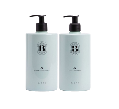 Ag Silver duo Balsam & Schampo 750ml + 750ml-Bombola-Paket-BJÖRK