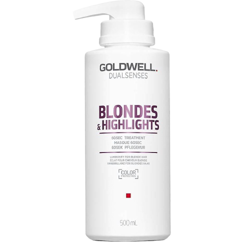 Dualsenses Blondes & Highlights 60 sec Treatment 500 ml - Bombola, Hårinpackning, Goldwell