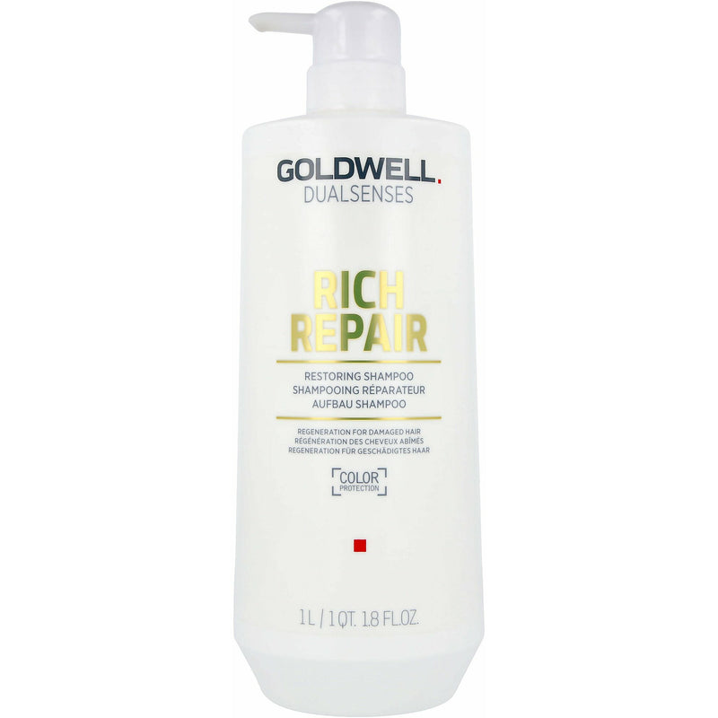 Dualsenses Rich Repair Restoring Shampoo 1000 ml - Bombola, Schampo, Goldwell