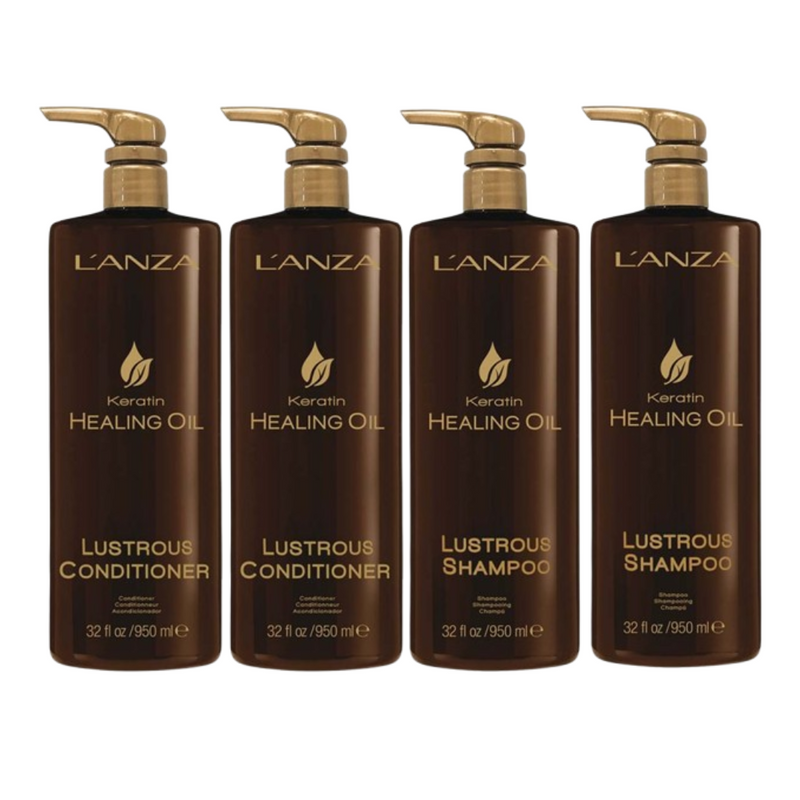 Lustrous Shampoo 950ml x2 & Conditioner 950ml x2