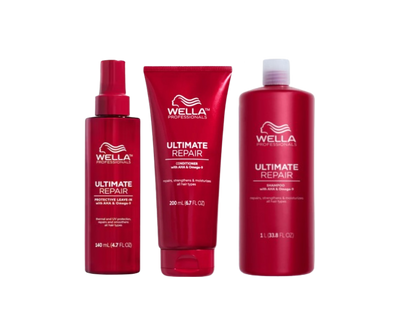 Ultimate repair Leave-in 140ml, Conditioner 200ml & Shampoo 1000ml - BOMBOLA, Leave-in, Schampo, Balsam, Shampoo, Conditioner, Wella