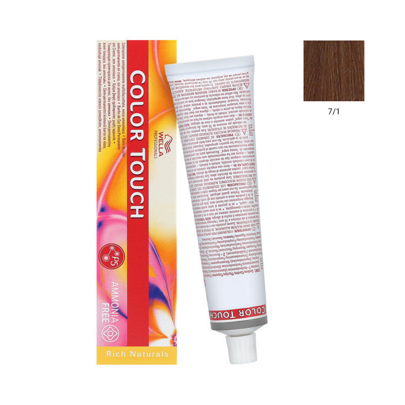 Wella Professional Color Touch Rich Naturals - 7.1