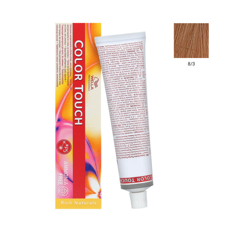 Wella Professional Color Touch Rich Naturals - 8.3