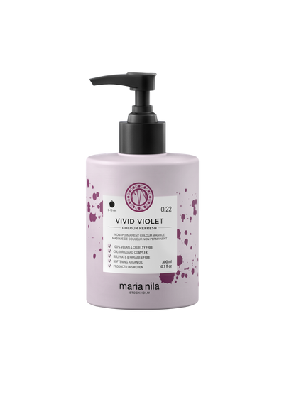 Maria Nila Colour Refresh Vivid Violet 300 ml - Bombola, Hårinpackning, Maria Nila