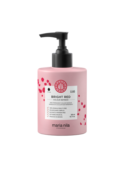 Maria Nila Colour Refresh Bright Red 300 ml - Bombola, Hårinpackning, Maria Nila