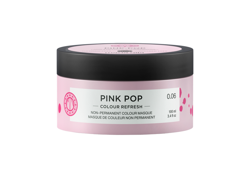 Maria Nila Colour Refresh Pink Pop 100 ml - Bombola, Hårinpackning, Maria Nila