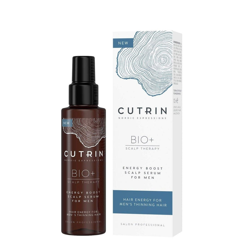 Cutrin BIO+ Energy Boost Scalp Serum for Men 100 ml - BOMBOLA