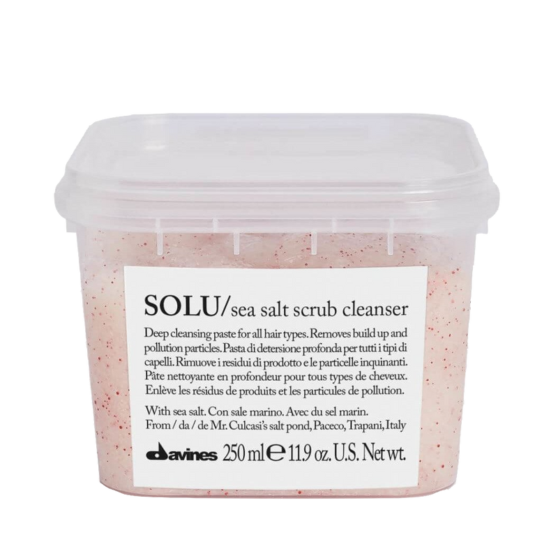 Davines  Essential Solu Sea Salt Scrub Cleanser 250 ml - BOMBOLA