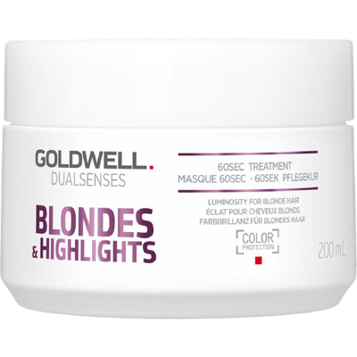 Dualsenses Blondes & Highlights 60 sec Treatment - BOMBOLA, Hårinpackning, Goldwell