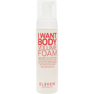 I Want Body Volume Foam 200ml - BOMBOLA, Mousse, Eleven Australia