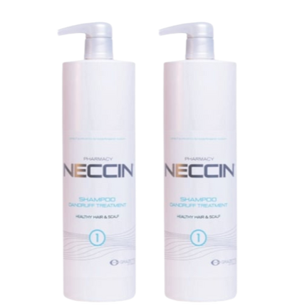 Neccin 1 Shampoo Dandruff 2x1000ml - Bombola, Paket, Grazette of Sweden