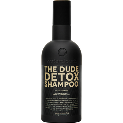 Waterclouds The Dude Detox Schampoo 250ml - BOMBOLA, Schampo för honom, Waterclouds