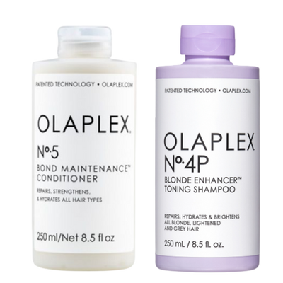 Olaplex Blonde Shampoo No 4P & No 5 Conditioner Duo - Bombola, Paket, Olaplex